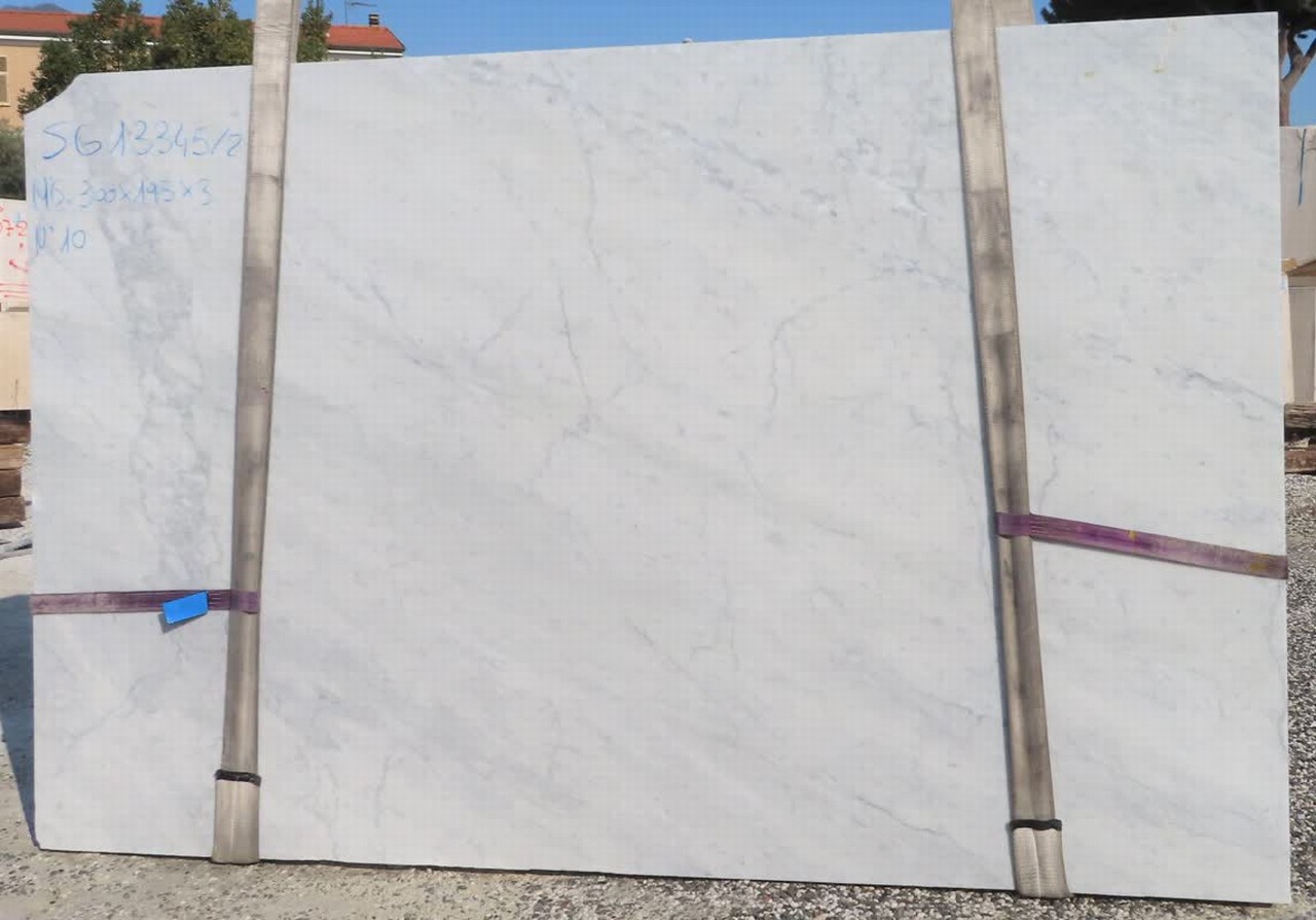 Lastra BIANCO CARRARA Lastre Lucide 2 Cm0